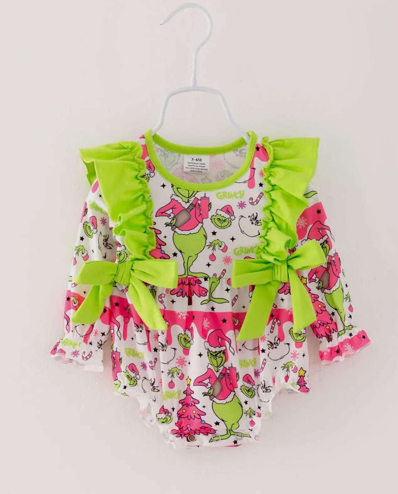 Custom moq 5 eta 4-5 weeks Red-green-blue line plaid dark green baby collar long-sleeved shorts one-piece romper