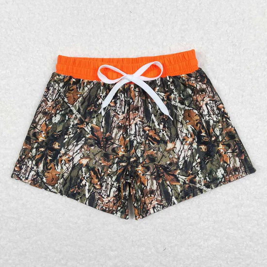 RTS Baby Boys Camo Print Summer Trunks Swimsuits Swimwears boys swim