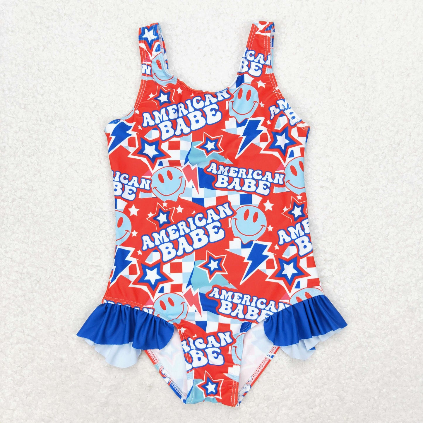 RTS NO MOQ baby girl clothes Short Skirt Set & Swimsuit