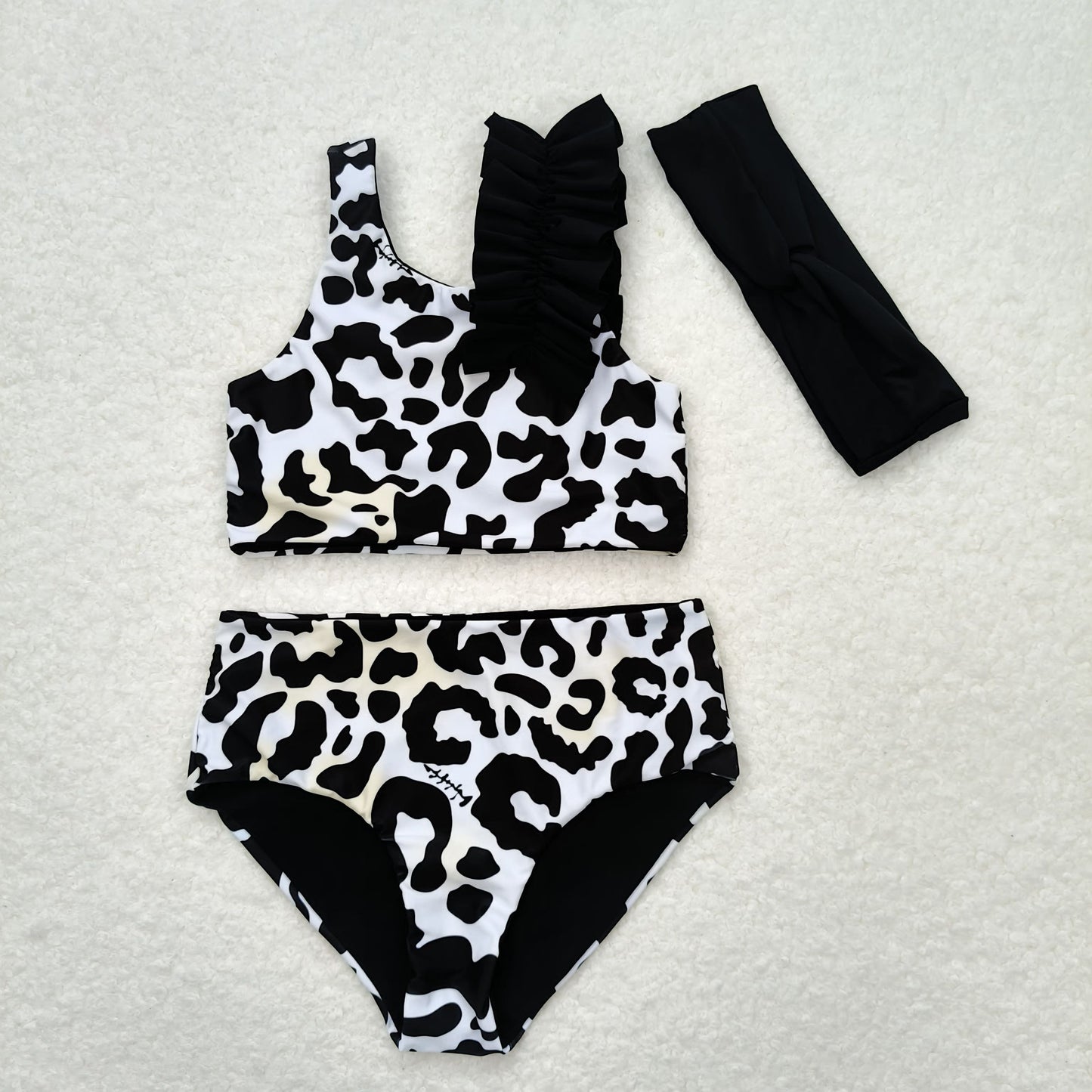 RTS NO MOQ baby girl clothes Short Skirt Set & Swimsuit