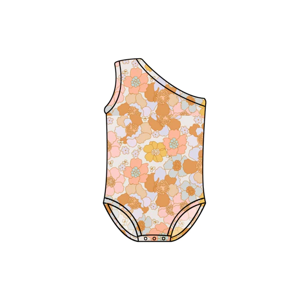 S0303 pre-order baby girl clothes flower girl summer onesie swimsuit