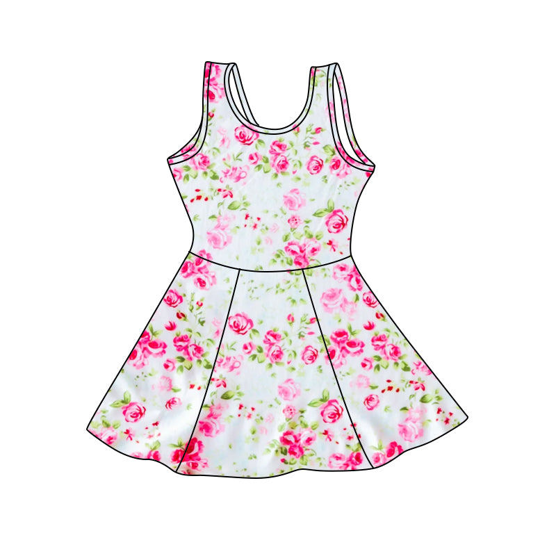S0306 pre-order baby girl clothes flower girl summer swimsuit