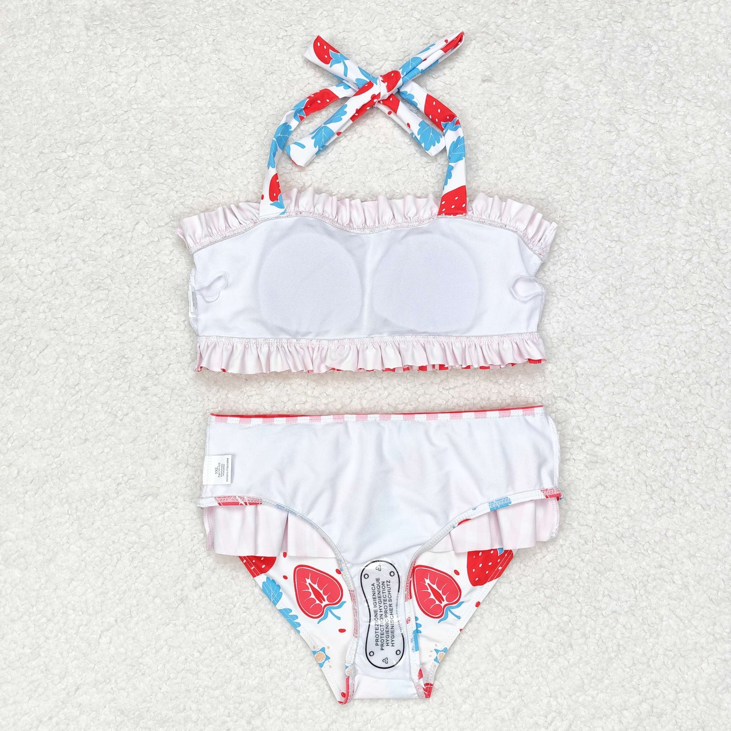 RTS NO MOQ baby girl clothes Short Skirt Set & Swimsuit