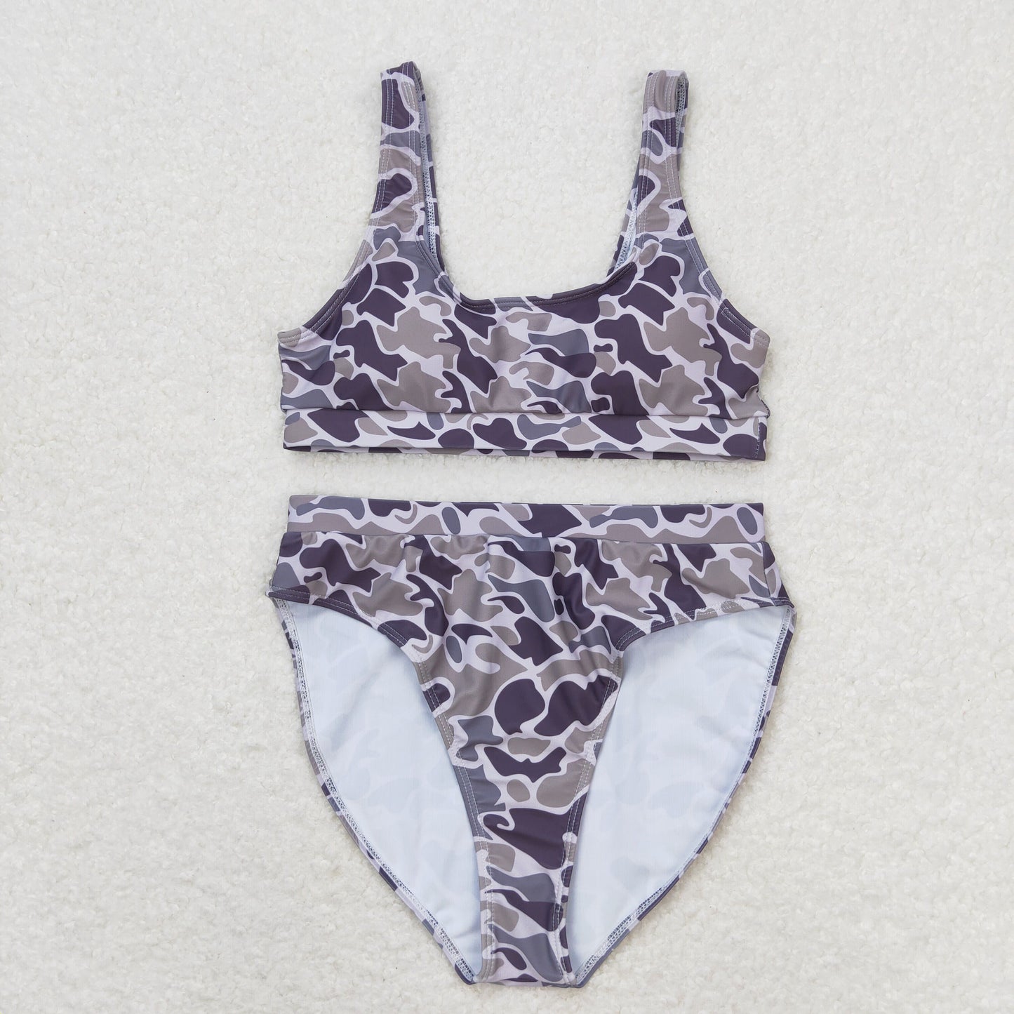 RTS NO MOQ ETA 5/7days arrived S0321 Adult women's camouflage swimsuit set