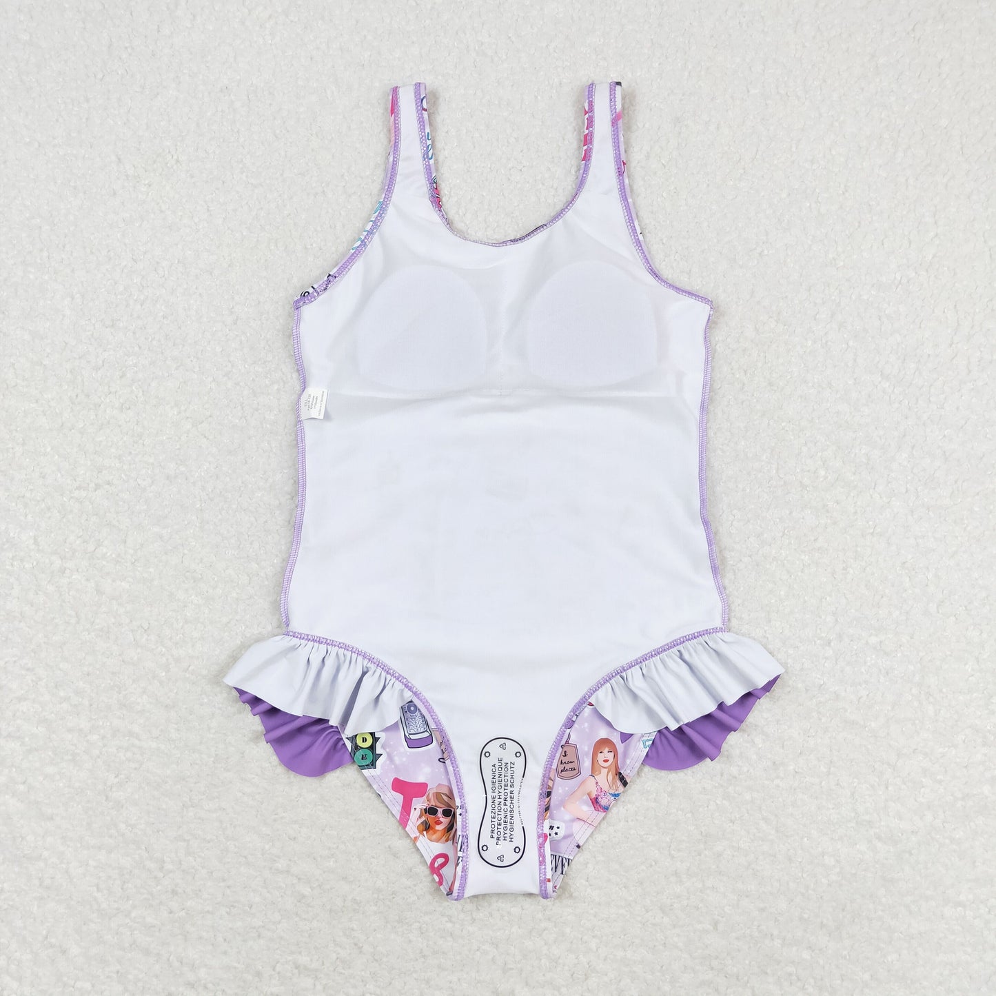 RTS NO MOQ baby girl clothes Short Skirt Set & Swimsuit