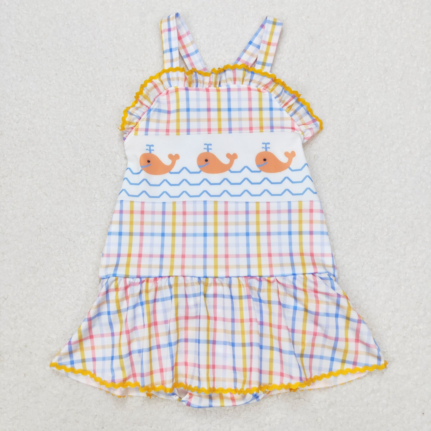 RTS NO MOQ baby girl clothes Short Skirt Set & Swimsuit