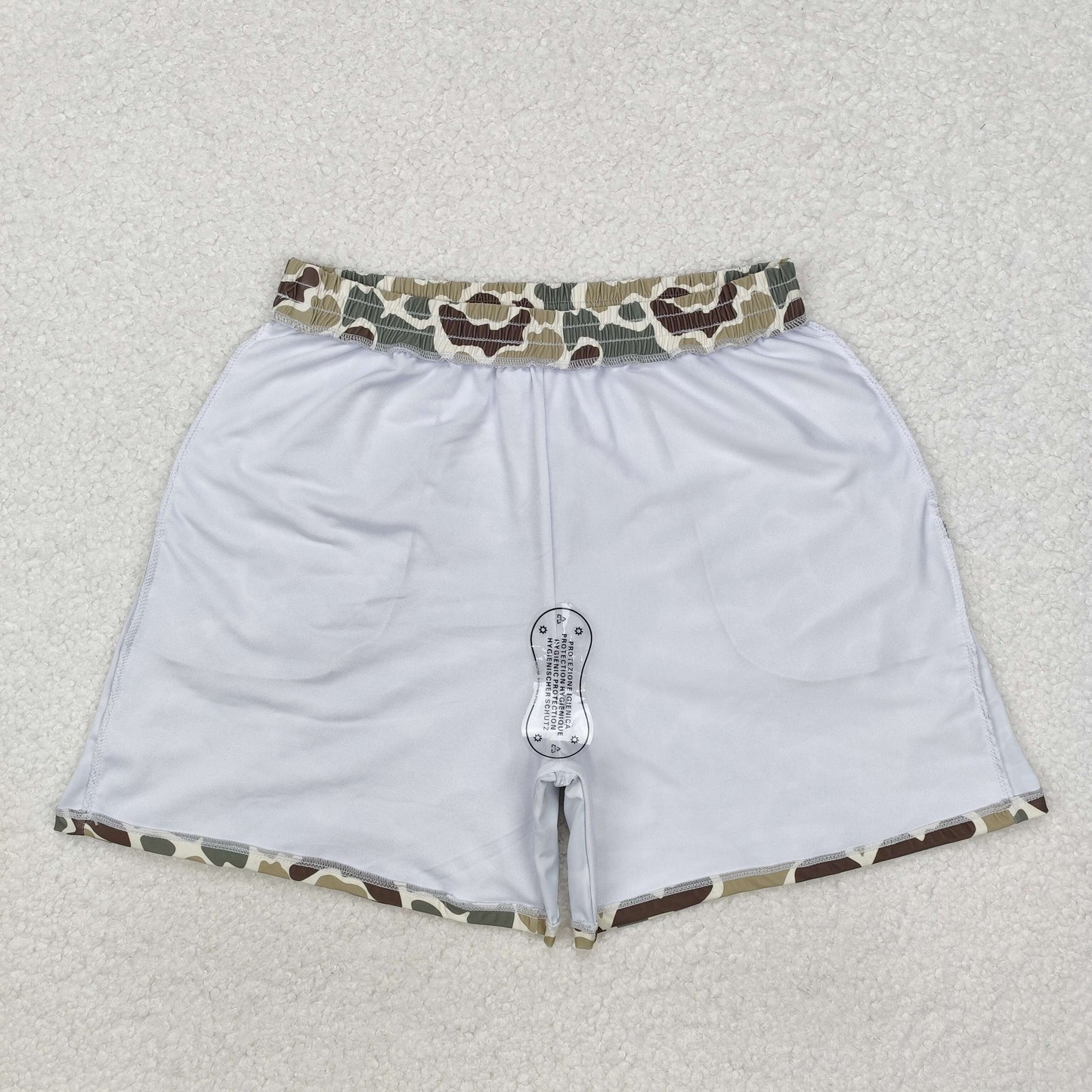 RTS NO MOQ ETA 5/7days arrived S0474 Adult male brown and green camouflage swim trunks