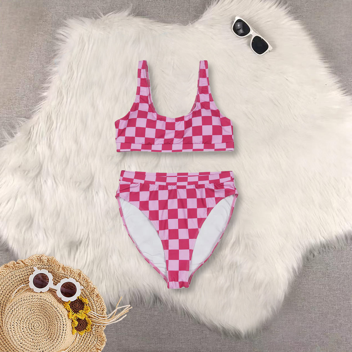 RTS Sibling baby girl clothes Short Sleeve Shorts sets and adult swimsuit