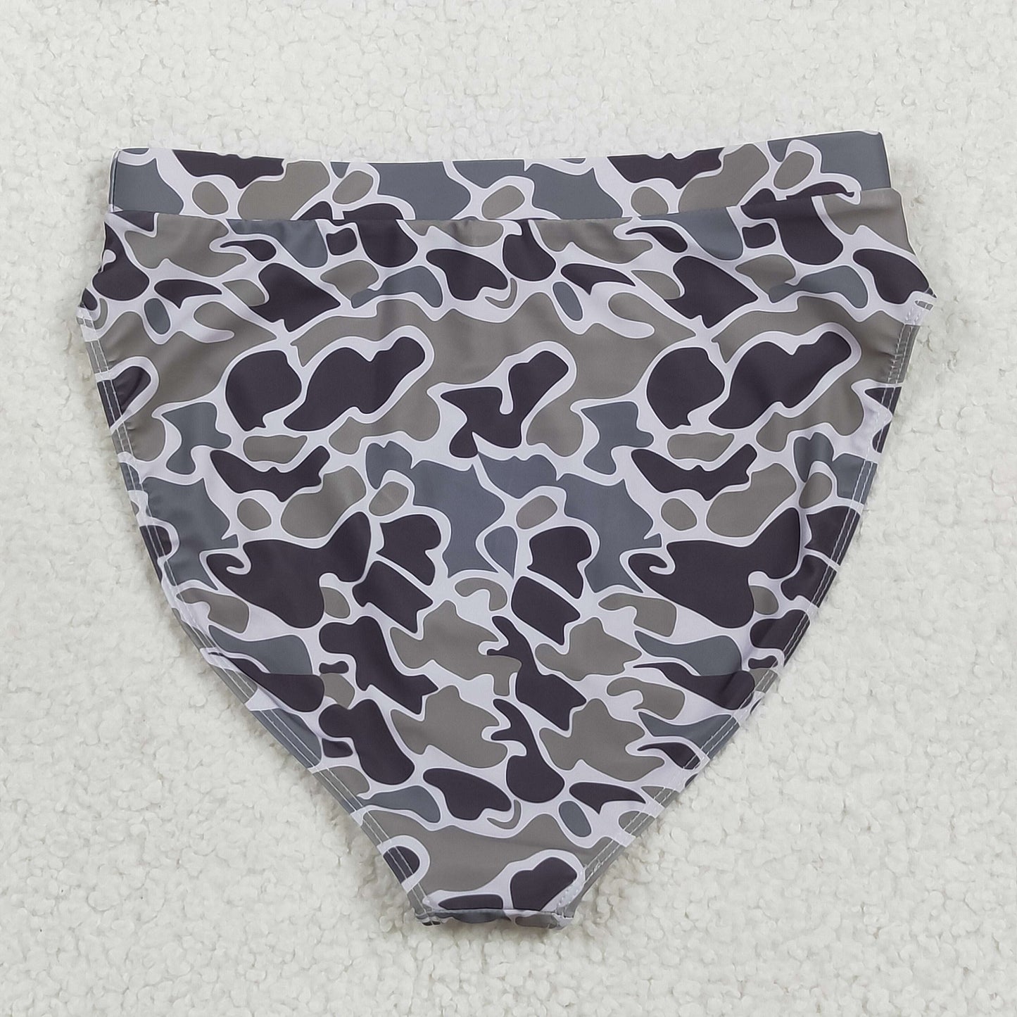 RTS NO MOQ（In Stock) S0574 Camouflage swimsuit briefs