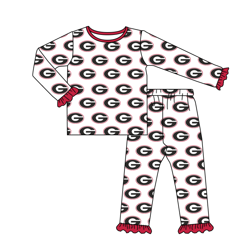 Girls long sleeve long pants Georgia outfit moq 5
