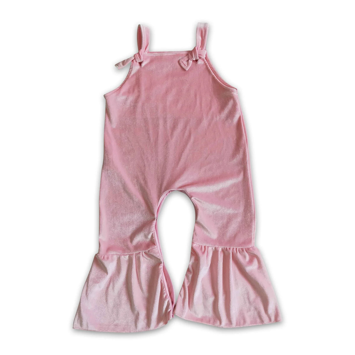 RTS NO MOQ Sibling baby girl clothes Gold velvet vest jumpsuits