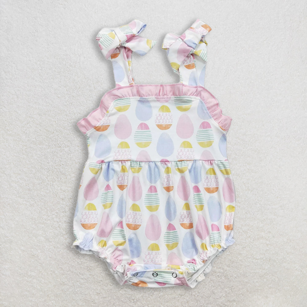RTS NO MOQ Sibling Boys Baby Girls Easter Spring Shorts Rompers Clothes Sets