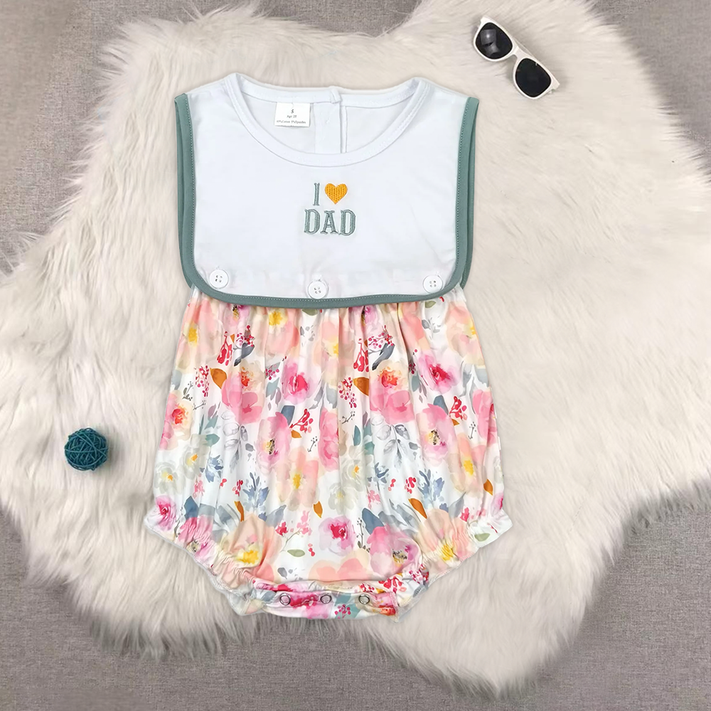 RTS NO MOQ baby girls clothes Short Sleeve Dress & rompers