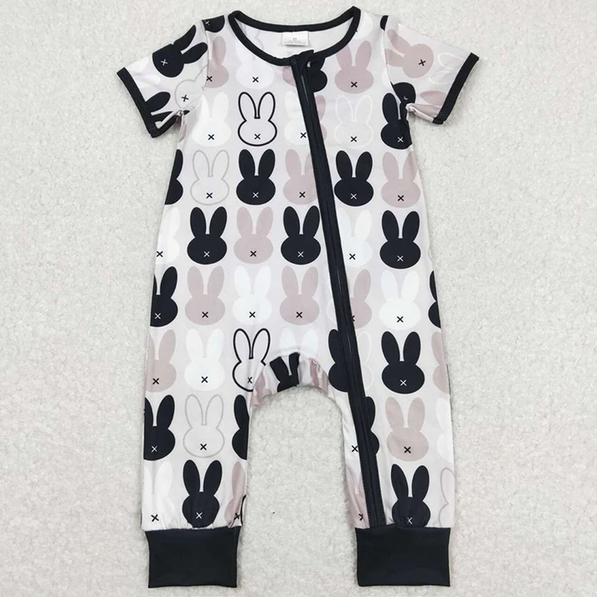 RTS NO MOQ Sibling baby boy clothes easter short sleeve Top & Short Sleeve pant Set & romper