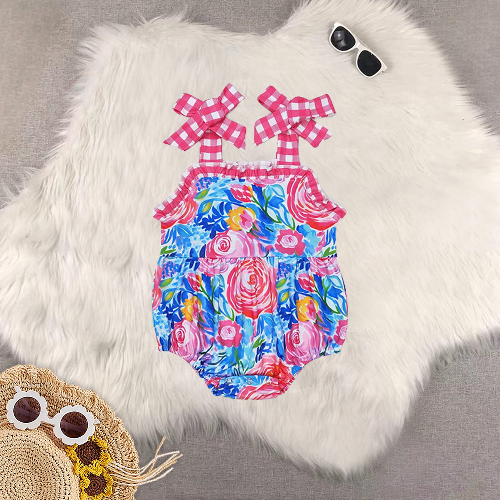 RTS Sibling Sbaby girls clothes Short Sleeve Shorts sets dress romper