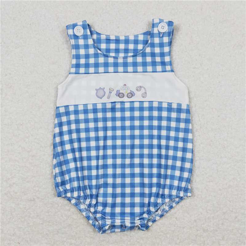 RTS Boys and girls police Short Sleeve Shorts sets dress romper