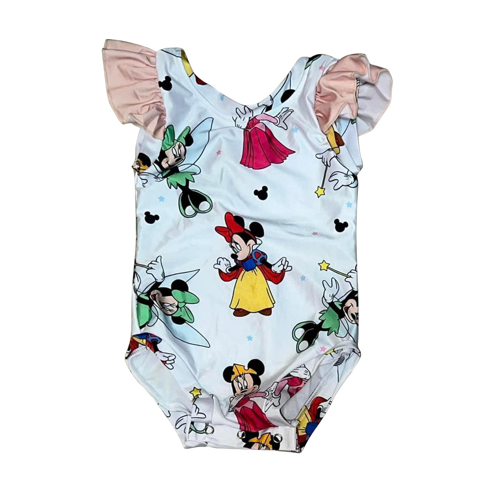 custom moq 3  mix size summer girl's romper
