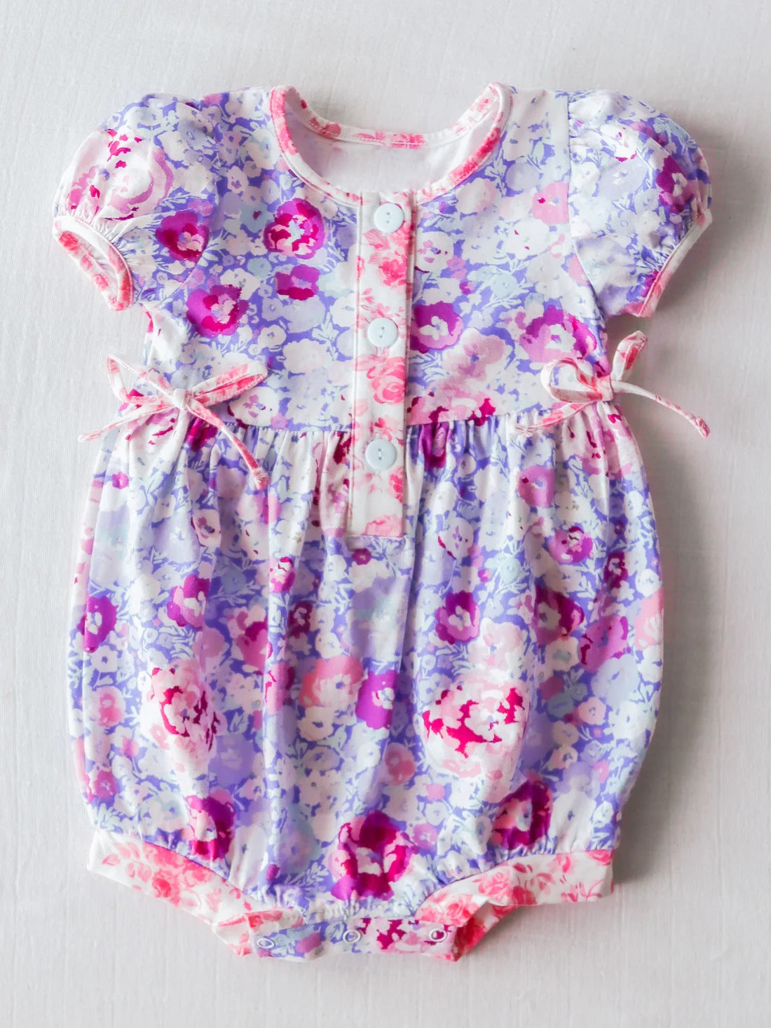 SR1306 girs flower short sleeve romper