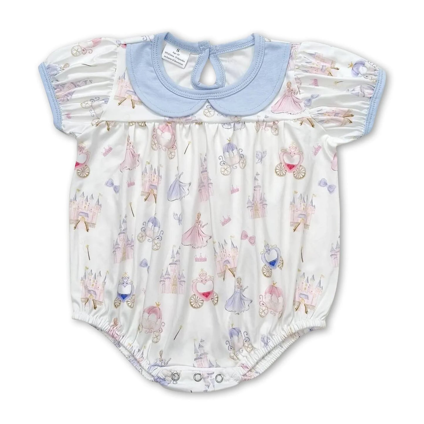 RTS NO MOQ Sibling milk silk Cute Clothes Baby Girls Print Ruffle Trim Tunic Top Matching Shorts Set Rompers