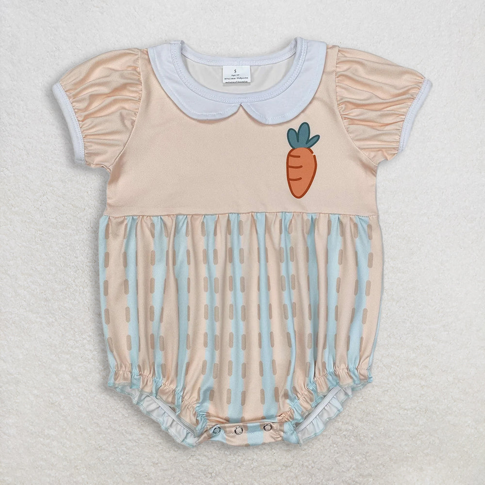 RTS NO MOQ Sibling Baby Boys Easter Pullover Top And Pants Set Short Sleeve Knee-Length dress Romper Summer Outfit for Kids