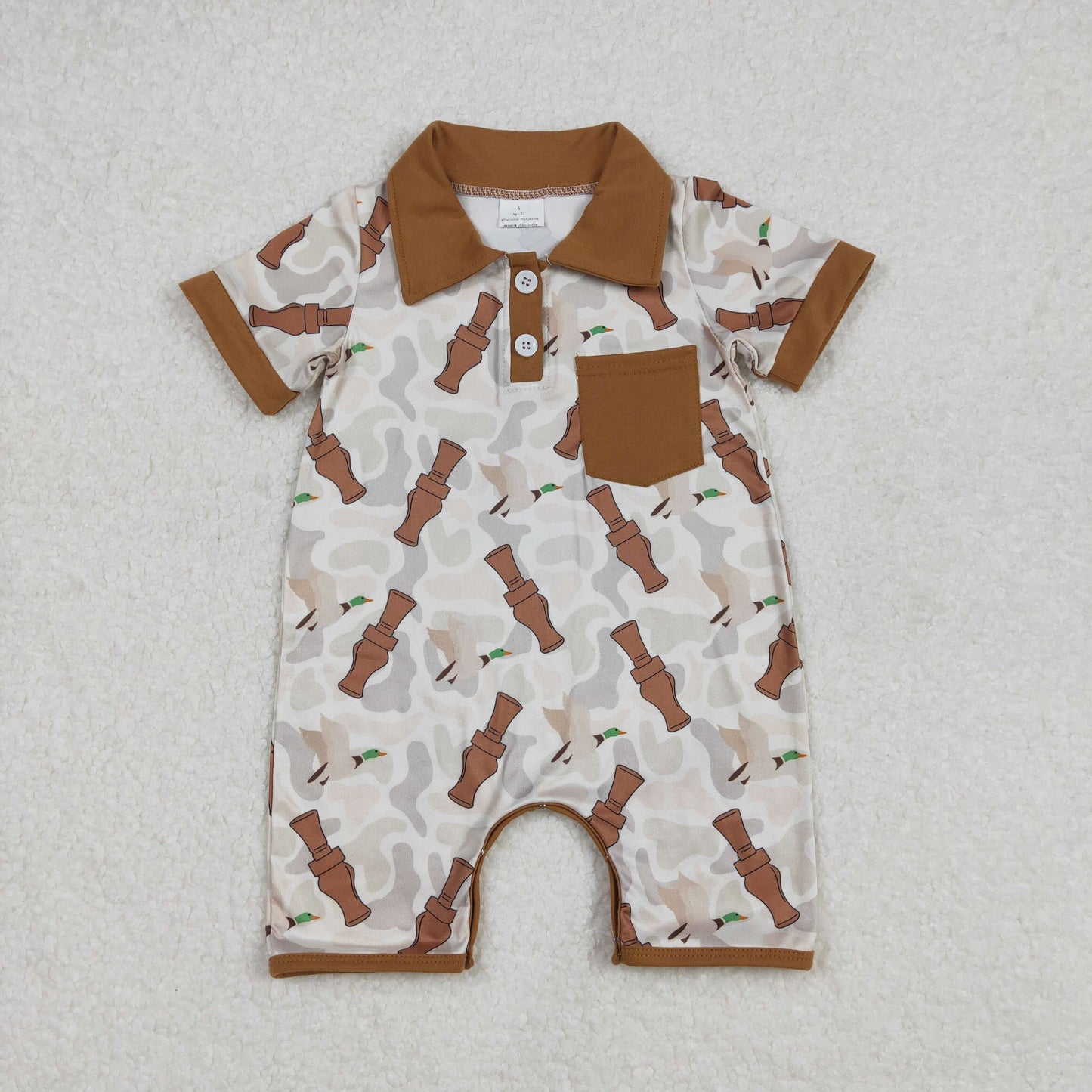 RTS NO MOQ baby girl clothes camouflage Rompers Clothes Sets