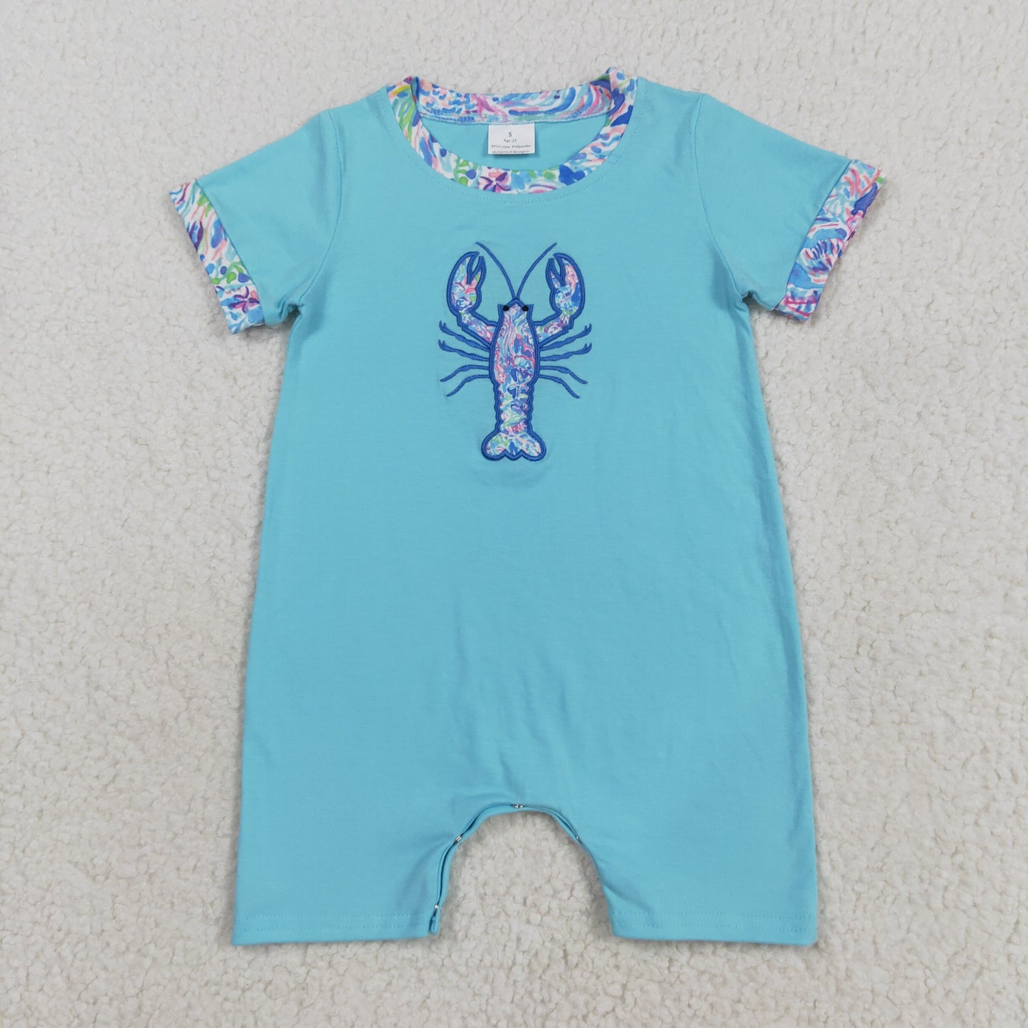RTS NO MOQ Sibling Baby girls boy clothes embroidery short sleeve shorts suit & rompers and dress