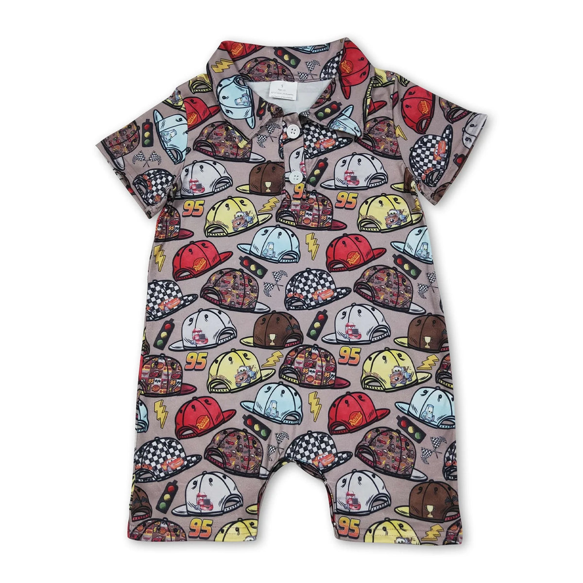RTS NO MOQ Sibling Cute Clothes Baby Boys clothes summer short sleeve top and romper