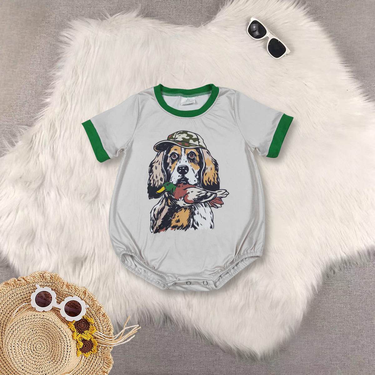 RTS NO MOQ Baby Boys clothes Short Sleeve Cropped Romper Mixed Sizes