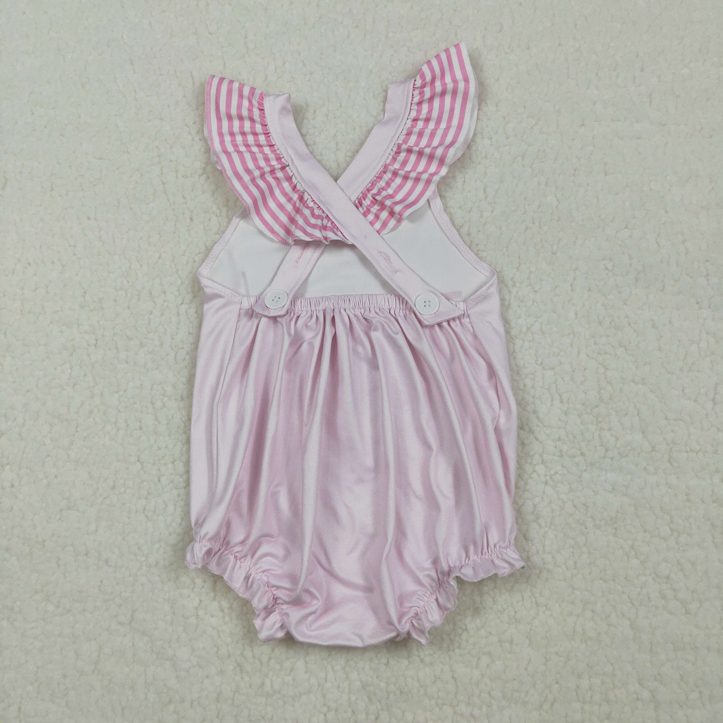 RTS NO MOQ Sibling Cute Clothes Baby Girl Pink Sleeveless Top And Shorts Outfit Rompers Summer Set