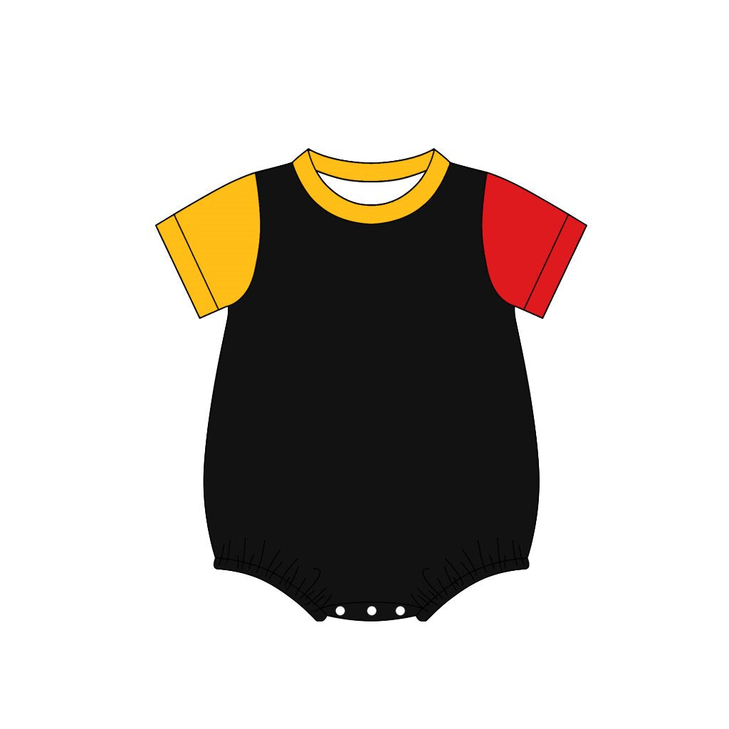 (Pre Order) No moq cotton Baby Boys Daily Wear Short Sleeve Summer Rompers