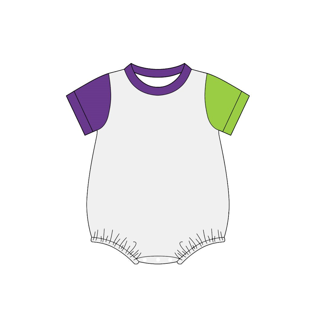 (Pre Order) No moq cotton Baby Boys Daily Wear Short Sleeve Summer Rompers
