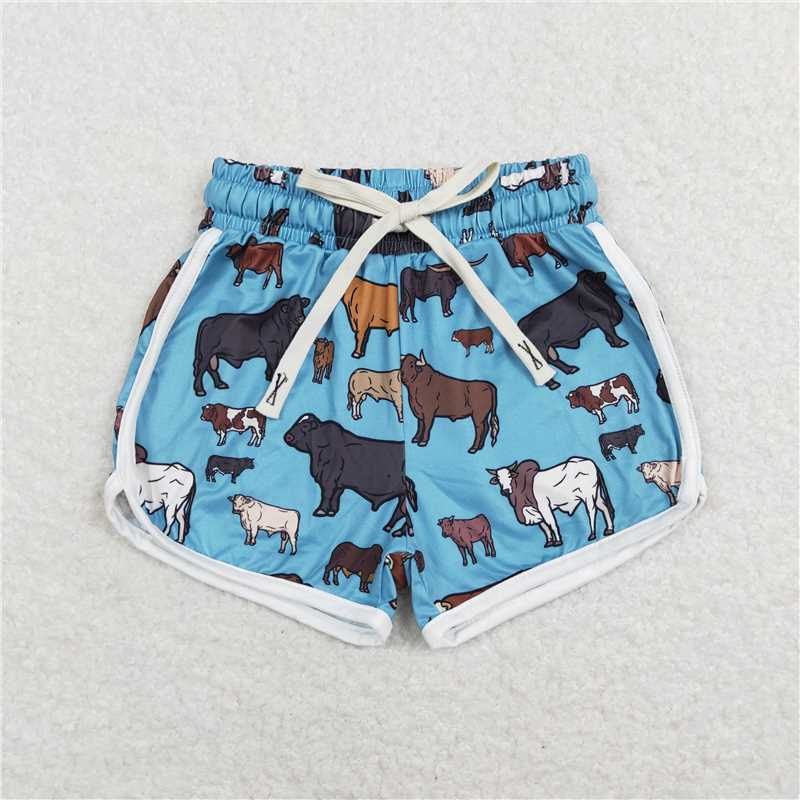 RTS NO MOQ Girls Boys short sleeve shorts pajamas sets and shorts Clothes