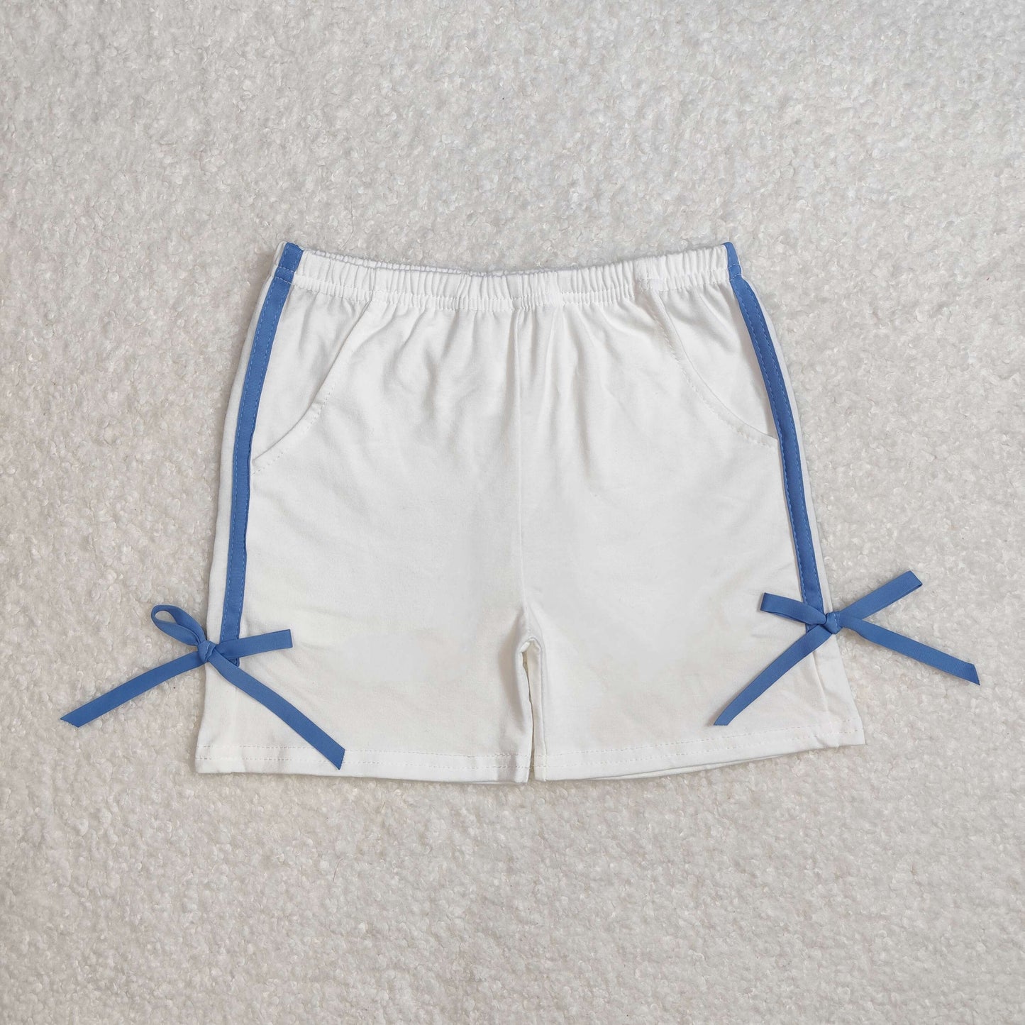 RTS NO MOQ Girls Boys cheers Clothes top and shorts