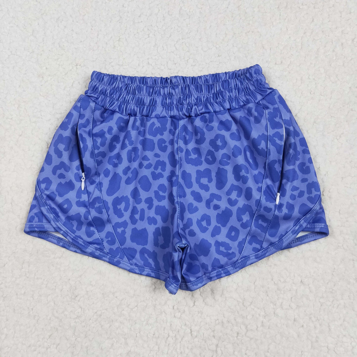 RTS NO MOQ Sibling baby girl clothes and Adult clothes yoga leopard kids shorts and adult shorts