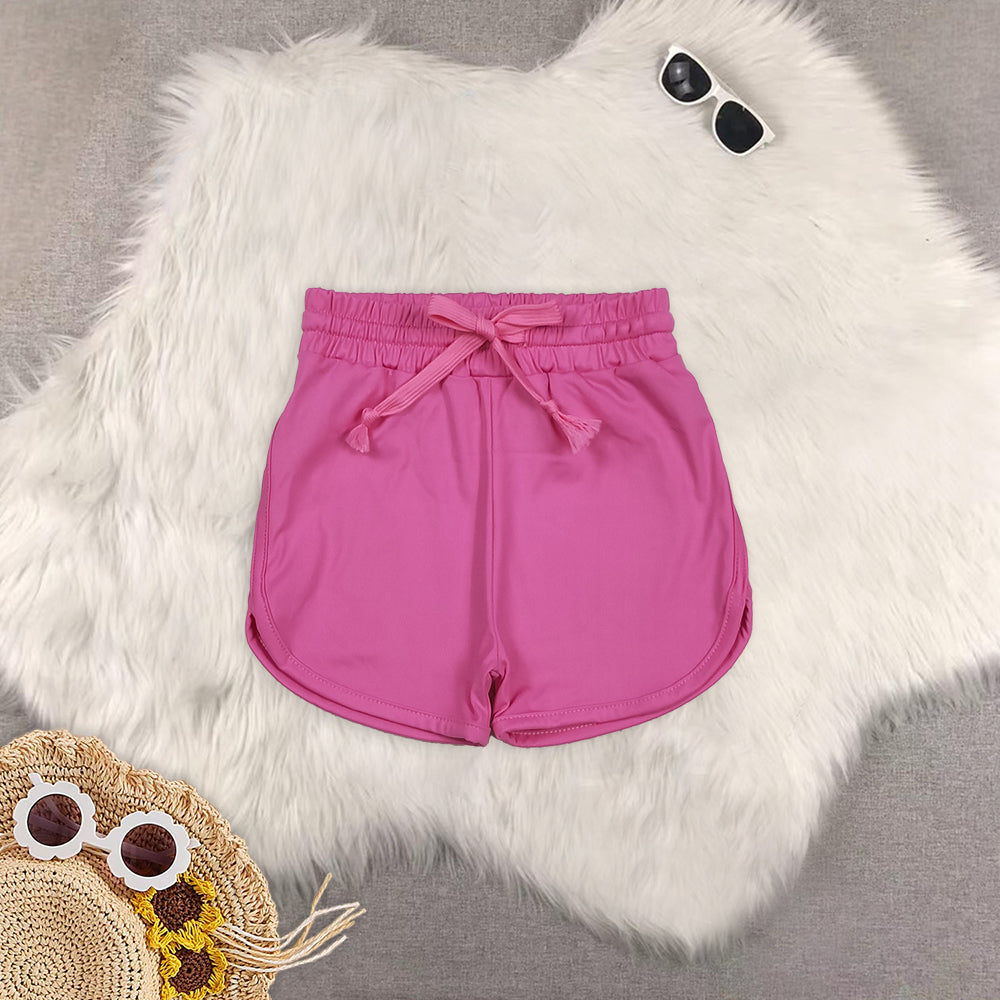 RTS NO MOQ GSD2053+SS0503 baby girls clothes short sleeve dress shorts sets