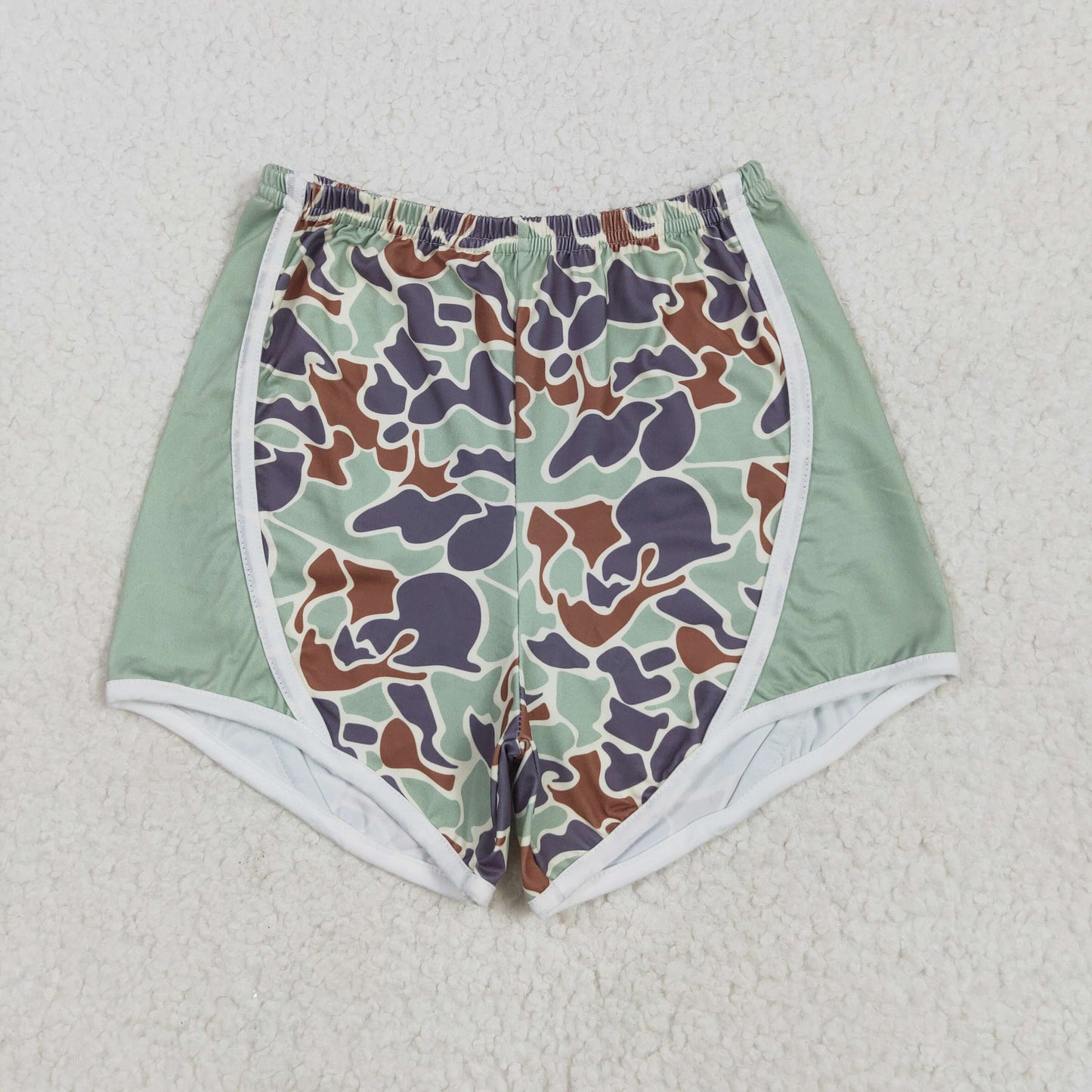 RTS NO MOQ Sibling Baby girls clothes Summer Camouflage Shorts