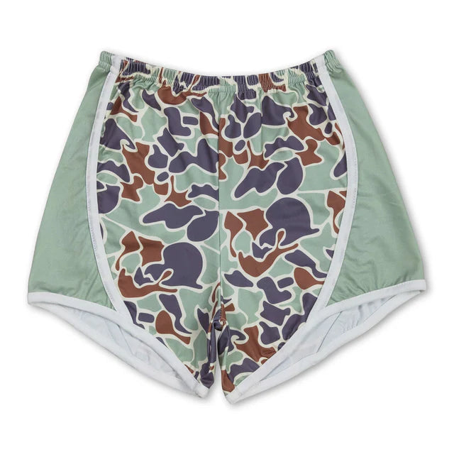 RTS NO MOQ Sibling milk silk Baby Girls Elastic Waist Summer Shorts
