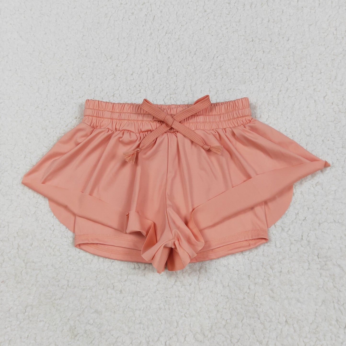RTS baby girls clothes yoga solid color summer skirts shorts