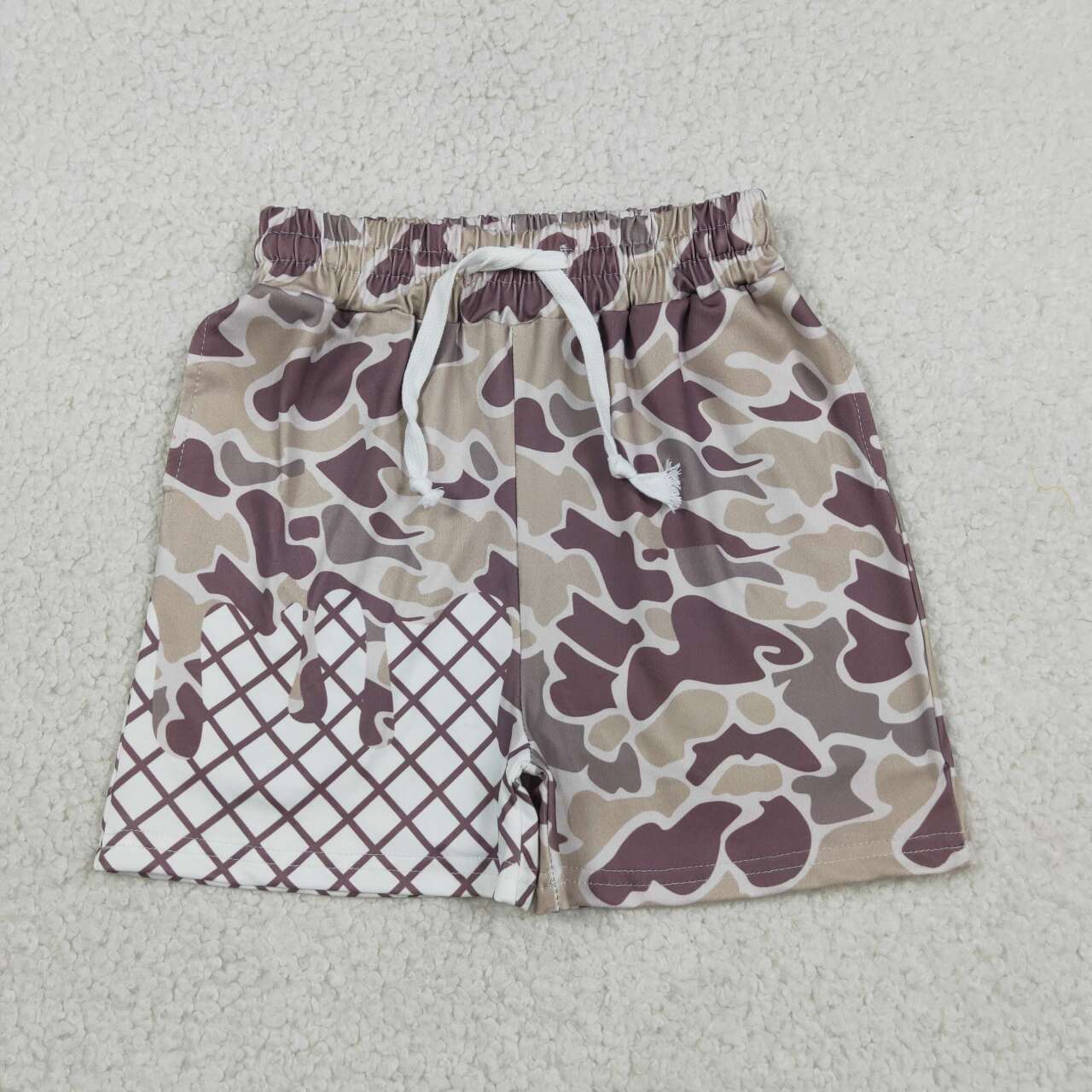 RTS NO MOQ milk silk SS0648 Baby Boys Camo Elastic Waist Daily Bottom Wear