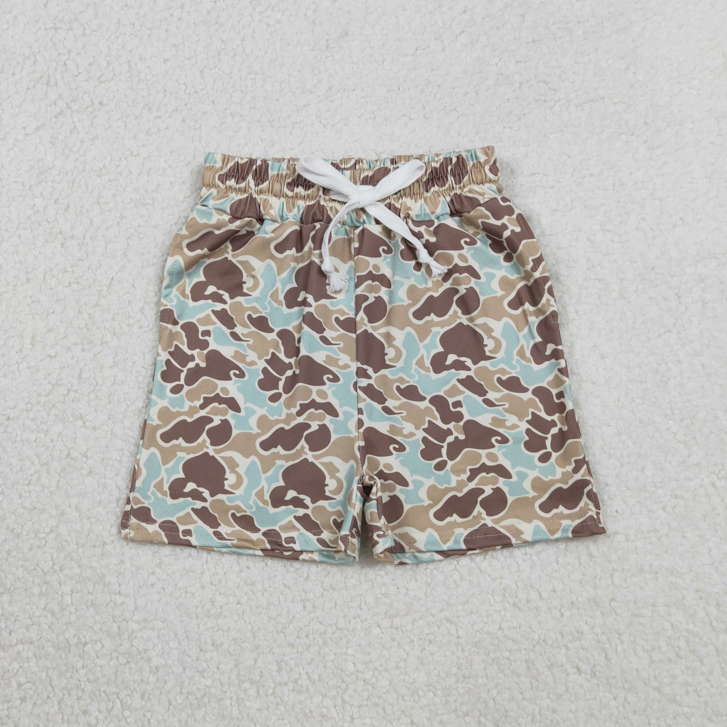 RTS NO MOQ Sibling baby boy clothes Camouflage summer shorts 7