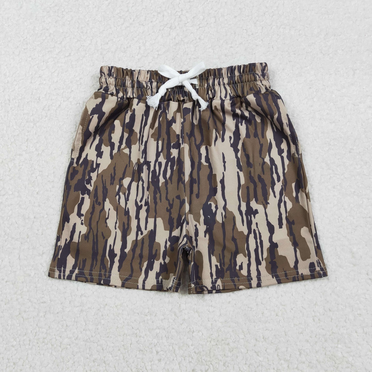 RTS NO MOQ Sibling baby boy clothes Camouflage summer shorts 7