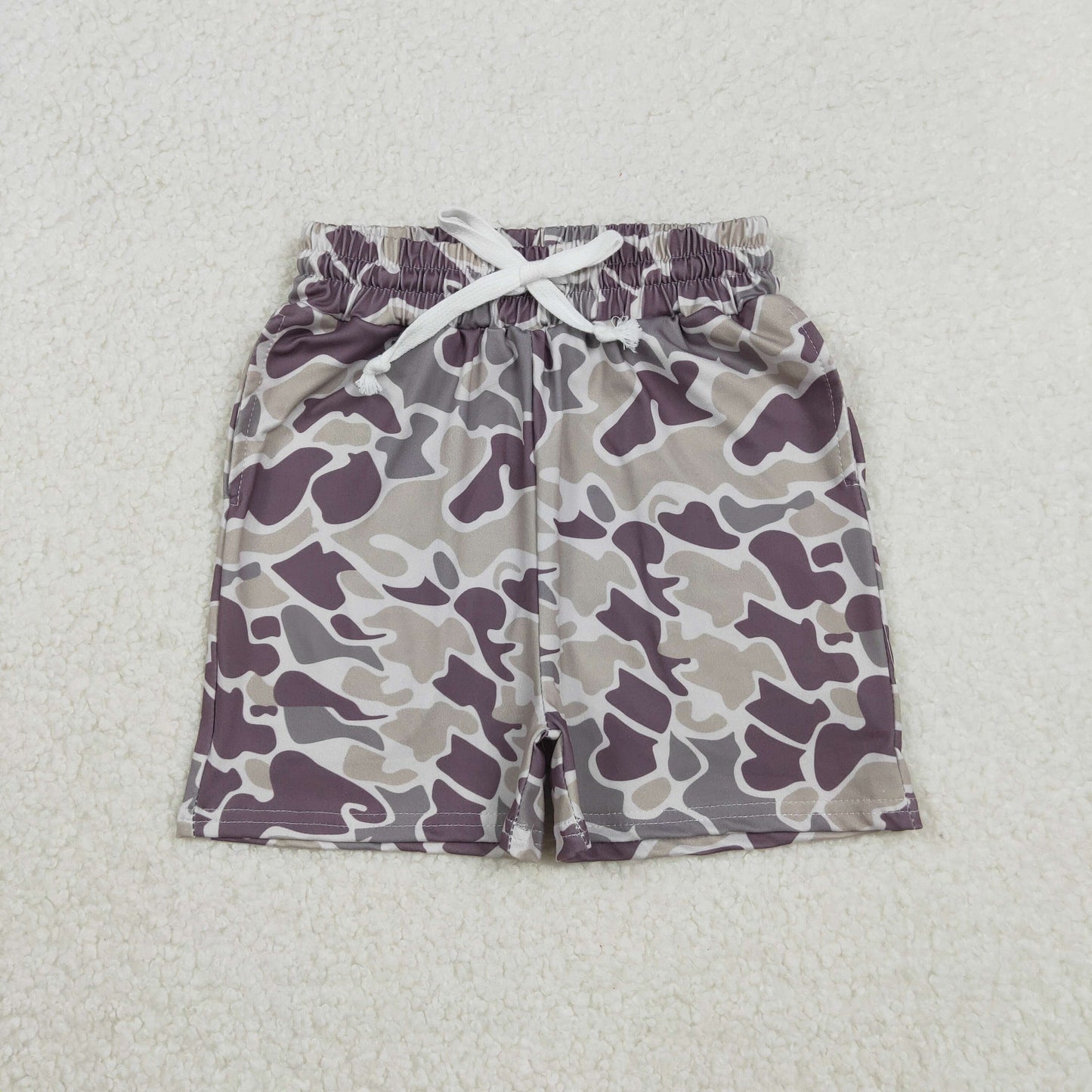 RTS NO MOQ Sibling baby boy clothes Camouflage summer shorts 7