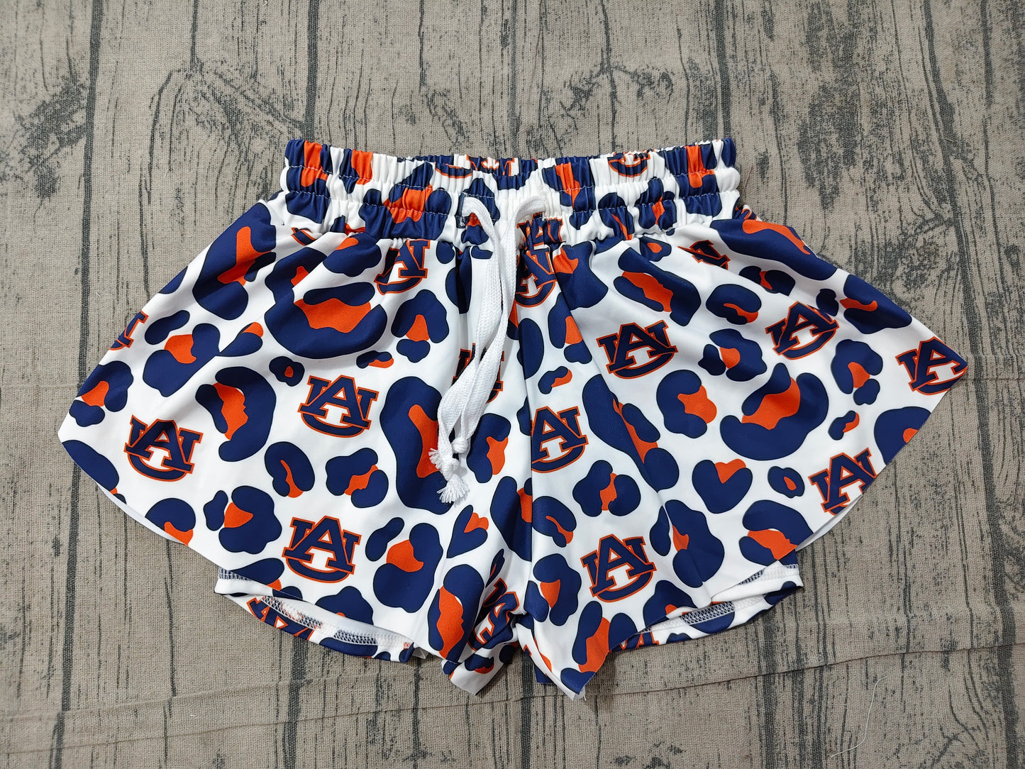 (Sample) No moq SS0819 Yoga Baby Girls Leopard Ruffle Edge Shorts Sports Active Bottom