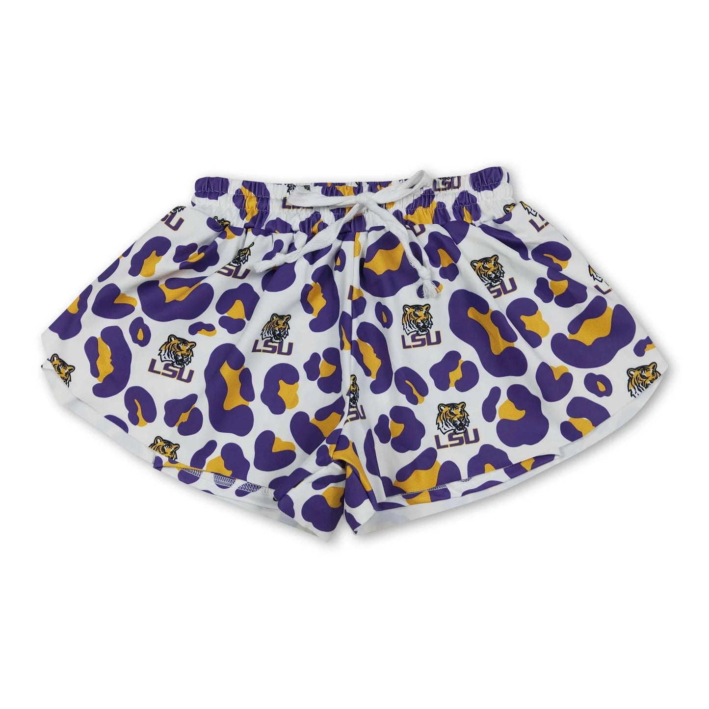 RTS NO MOQ Sibling milk silk Baby Girls And Boys Bow Top Scallop Hem Shorts Team Sets Yoga Dress Mama and Me Yoga Shorts