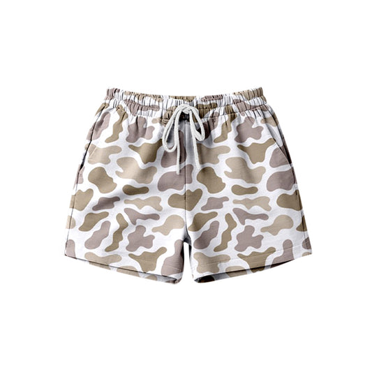 (Pre Order) No moq SS0846 Adult Women's Southern Light Khaki Camouflage Shorts with Pockets Bottom