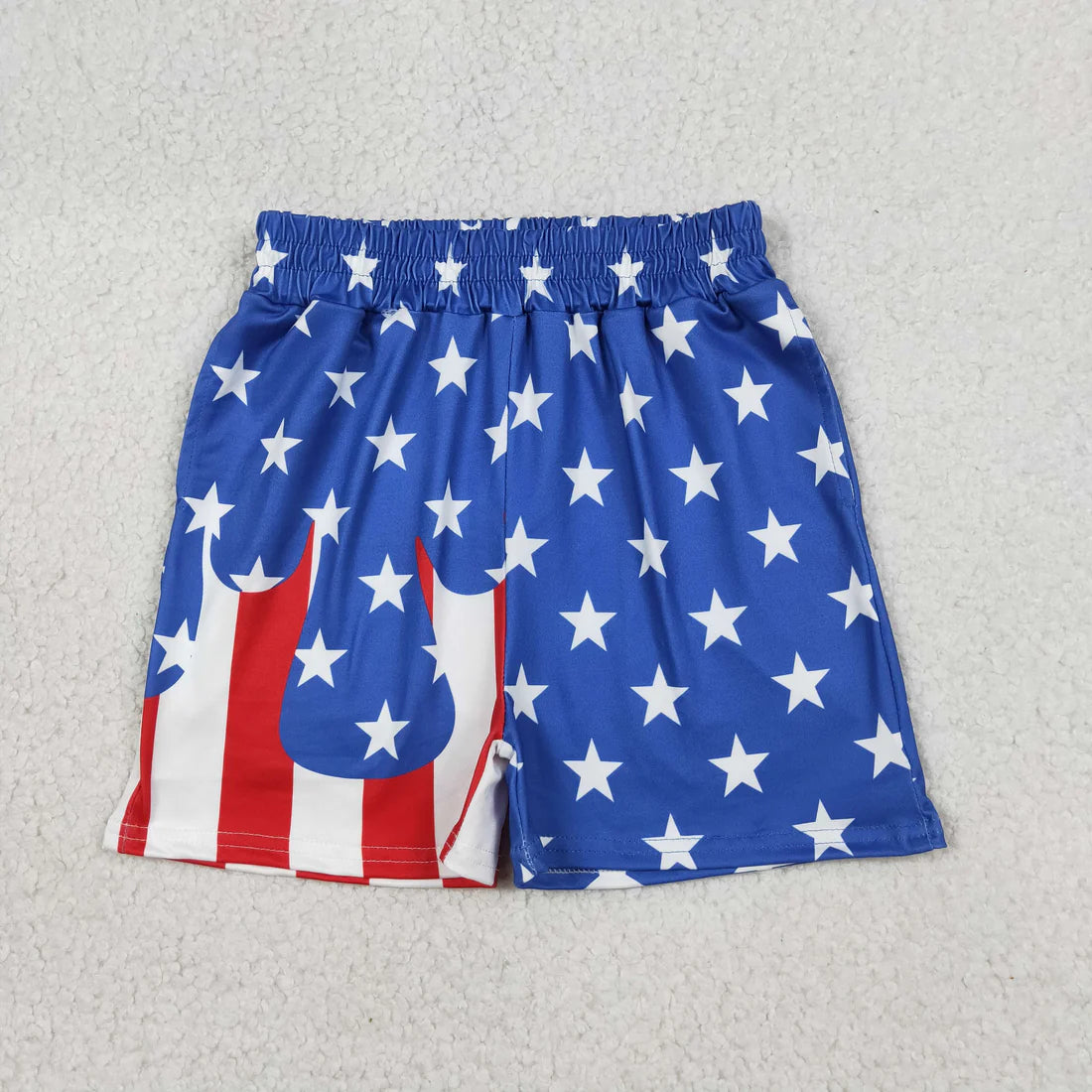Best Sell RTS Baby Boys Stars And Stripes 4th of July Shorts Bottom for Infants Boys