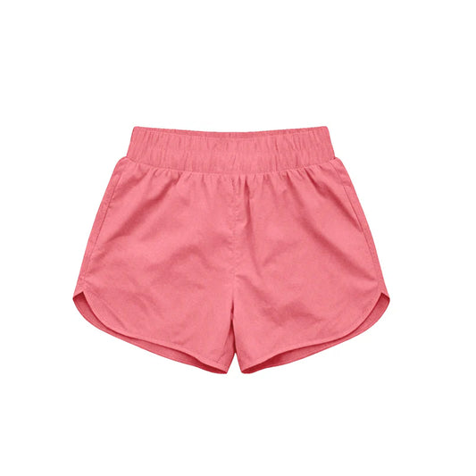 (Pre Order) No moq SS0908 Baby Girls Pink Yoga Active Sport Shorts Bottom