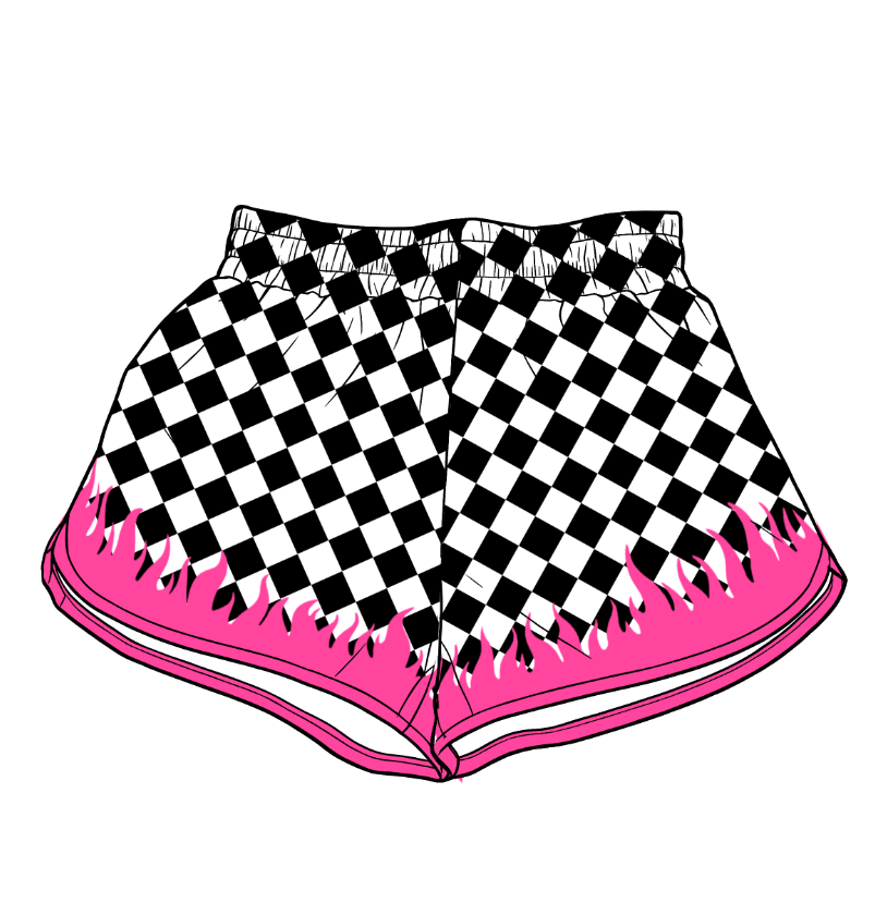 (Preorder new) No moq yoga fabric Mom And Me Pink Aqua Casual Yoga Active Elastic Waist Summer Bottoms