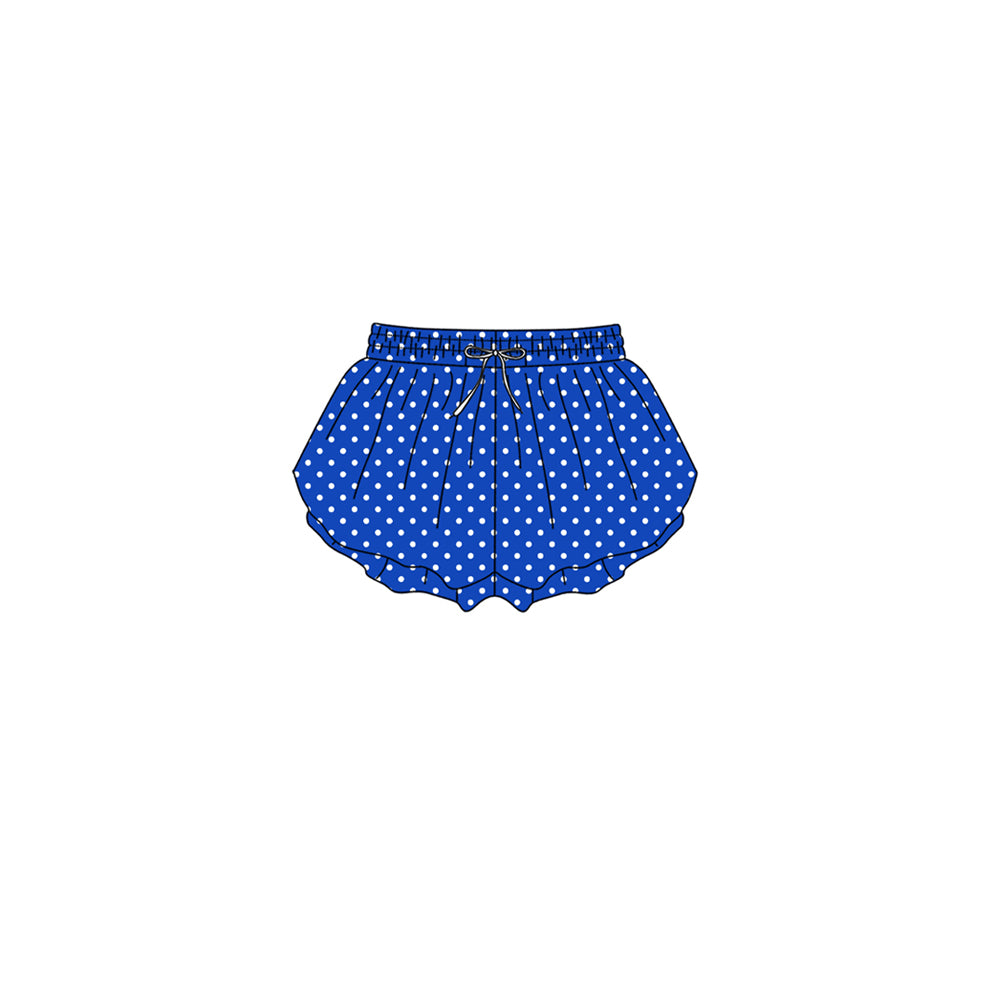 (Preorder new) No moq Yoga Kids And Adult Solid Color Polka Dot Print Yoga Active Shorts Summer Bottom