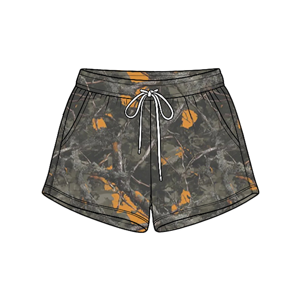 (Preorder new) No moq Baby Boys Camo Hunting Pockets Shorts Bottom Summer Casual Short